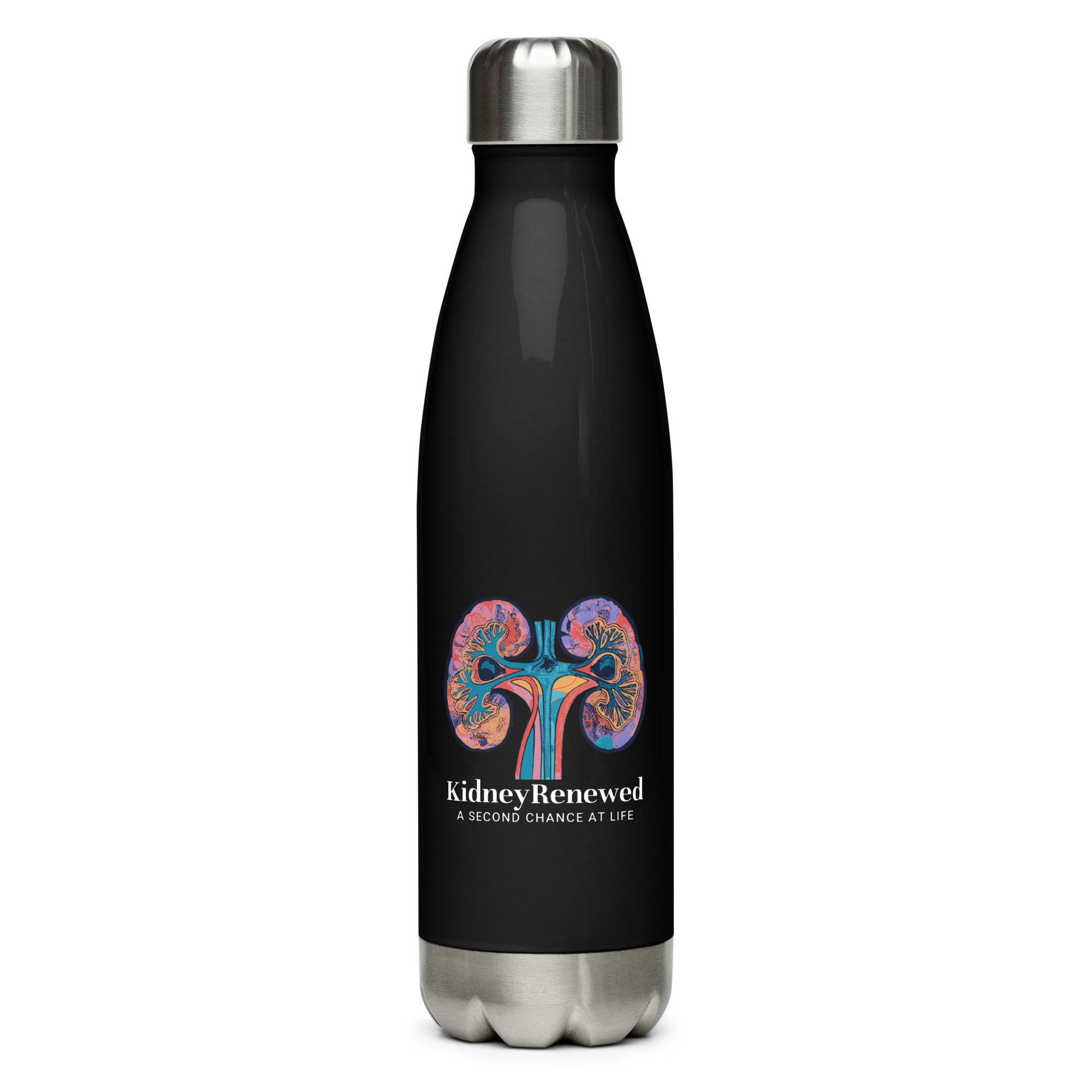 A Second Chance At Life Stainless Steel Water Bottle