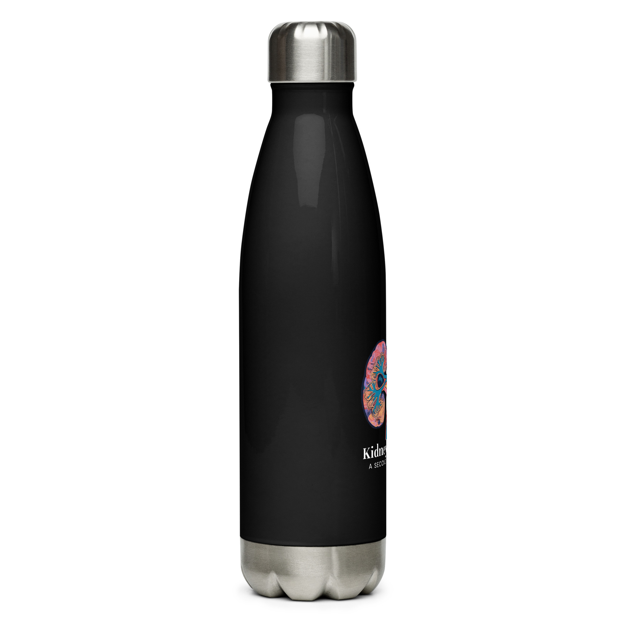 A Second Chance At Life Stainless Steel Water Bottle - Image 2