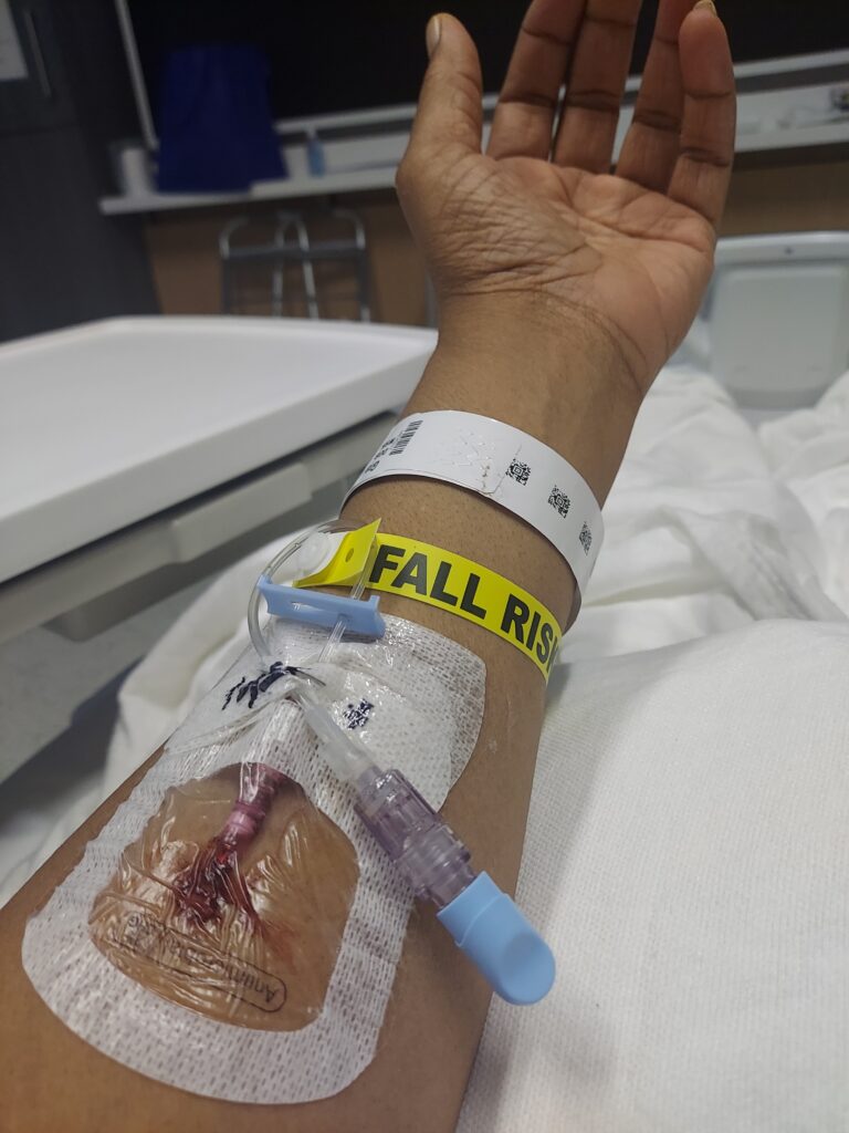 IV line